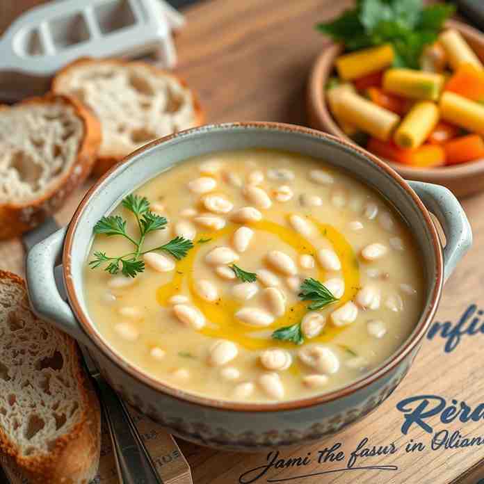 Jani Me Fasule - Cozy Albanian White Bean Soup Recipe